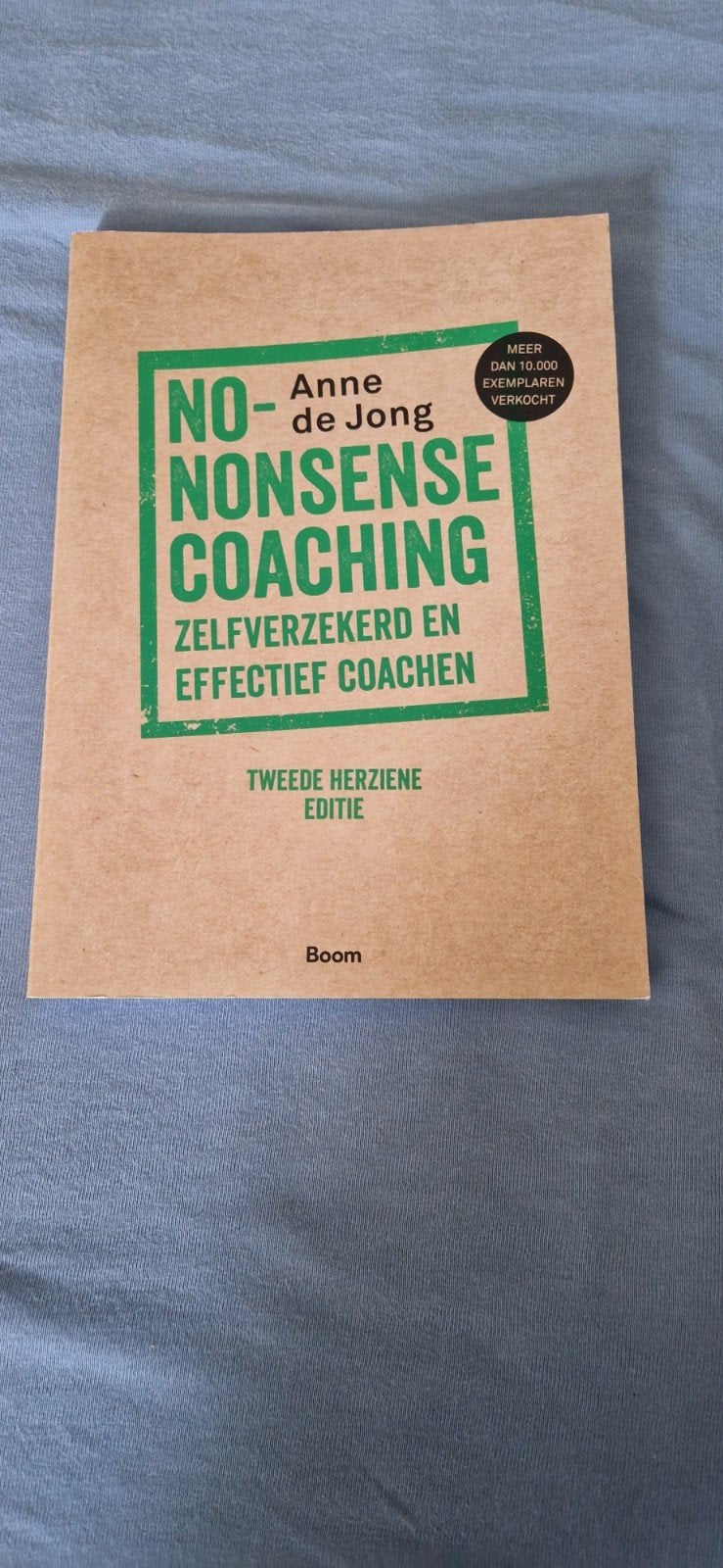 Studieboek: No-nonsense coaching - Anne de Jong (2e editie), Boeken, Ophalen of Verzenden