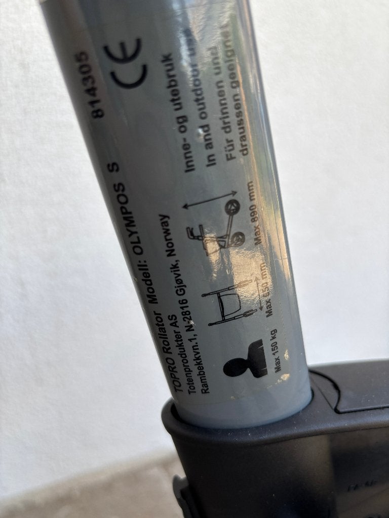 Nr 16... Topro Olympos S, Diversen, Rollators, Ophalen, Gebruikt, ., Opvouwbaar