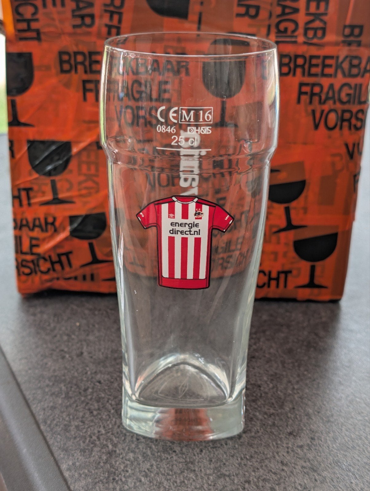 Limited Edition PSV Glas 2016-2017, Ophalen of Verzenden, Zo goed als nieuw