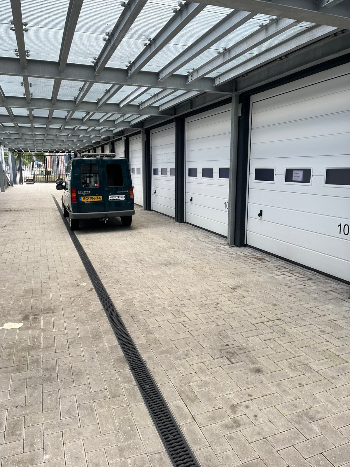 garagebox te huur haarlem tappersweg 57-103 waarderpolder