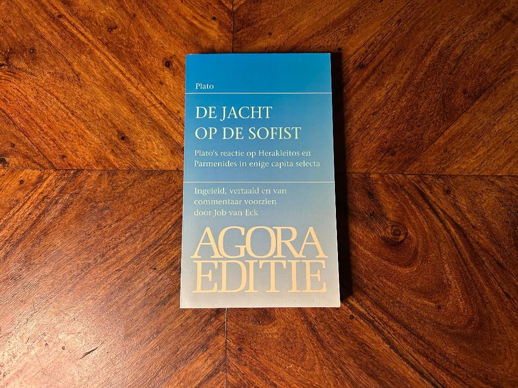 Plato - De jacht op de sofist, Ophalen of Verzenden, Algemeen, Plato, Zo goed als nieuw