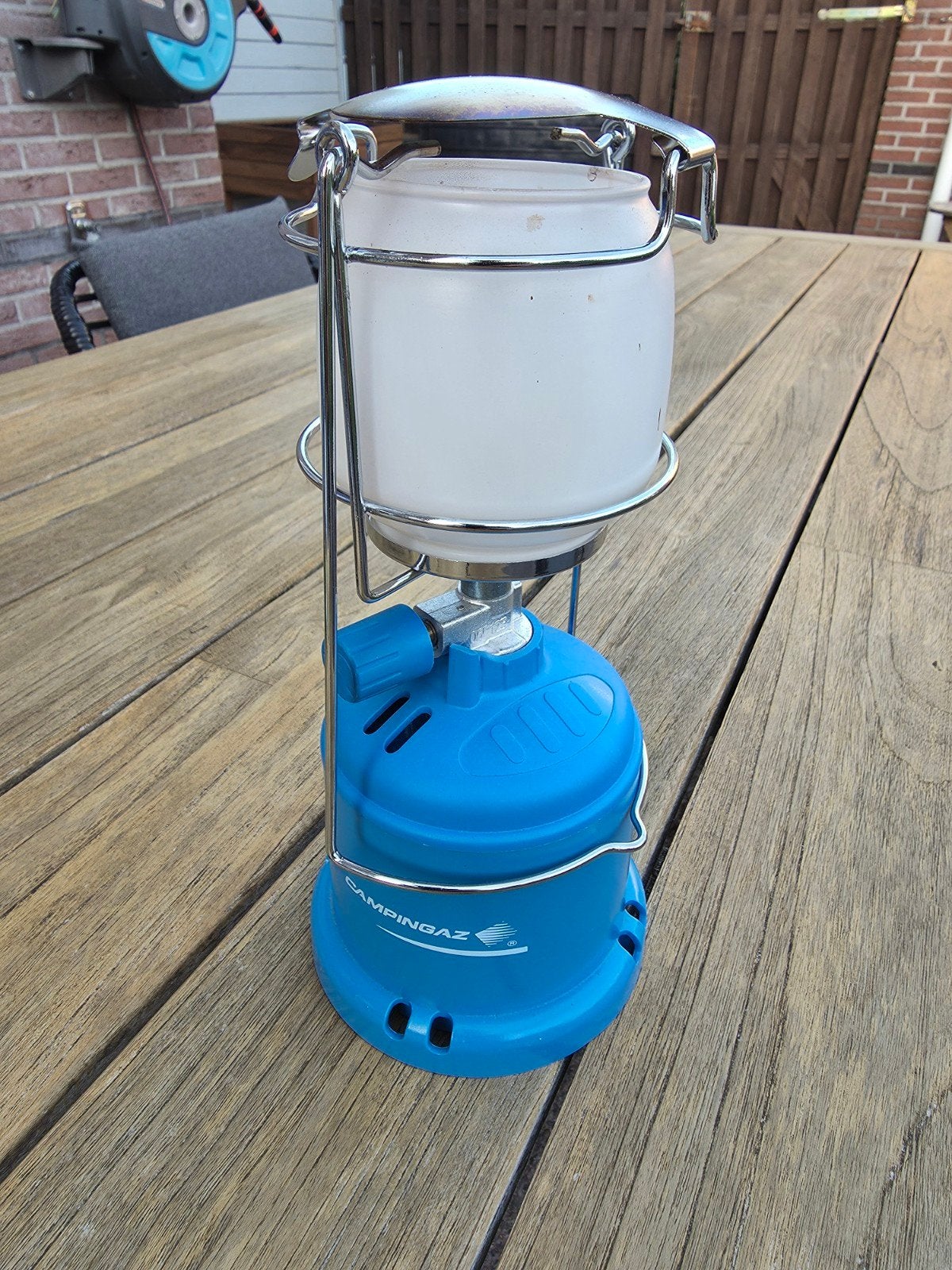 Campingaz 206L gaslamp met 5 extra gloeikousjes, Ophalen