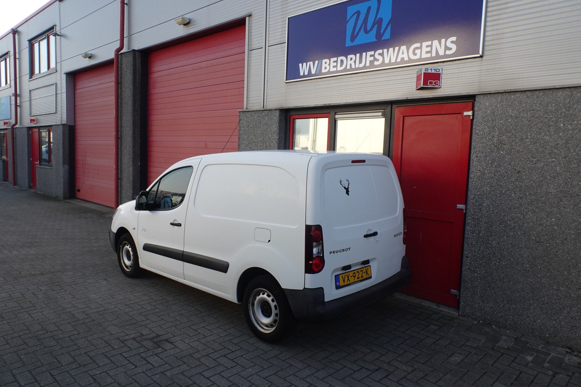 Peugeot Partner 120 1.6 HDi 75 L1 XR airco camera schuifdeur, Auto's, Voorwielaandrijving, Stof, Gebruikt, 4 cilinders
