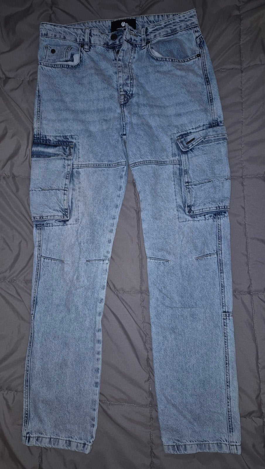 Ashes to Dust Cargo Jeans - Maat S, Ashes to Dust, Blauw, Nieuw, W32 (confectie 46) of kleiner