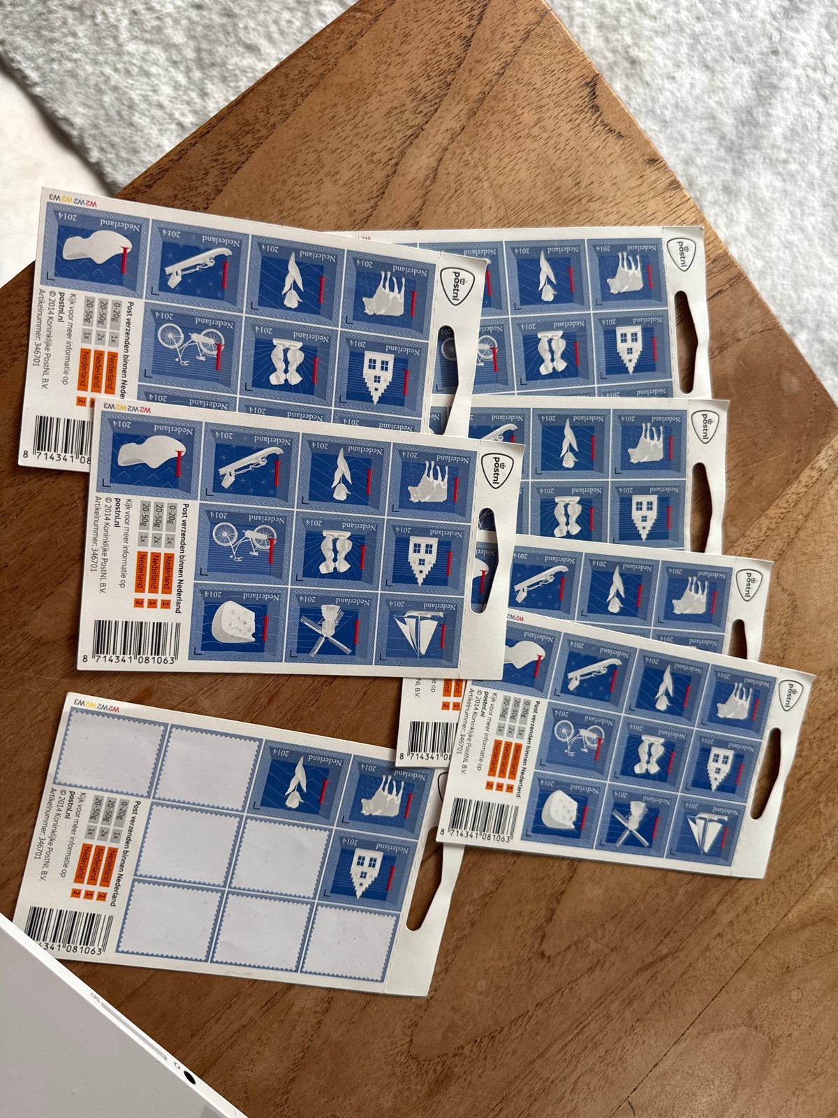 63 PostNL - 1- zegels, Postzegels en Munten, Ophalen of Verzenden, Na 1940, Postfris