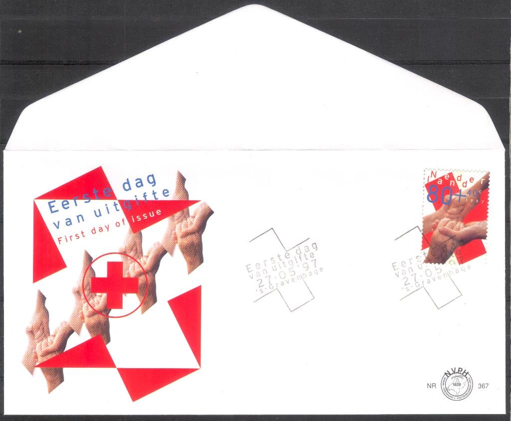 E367 - Rode Kruis 1997, Postzegels en Munten, Postzegels | Eerstedagenveloppen, Verzenden, Onbeschreven, Nederland