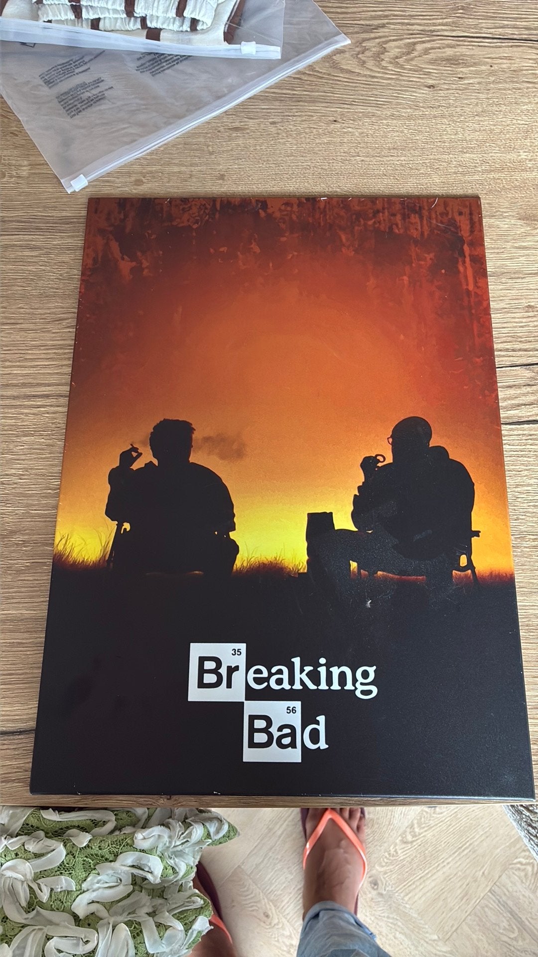 Metalen poster breaking bad, Ophalen of Verzenden, Zo goed als nieuw, A1 t/m A3