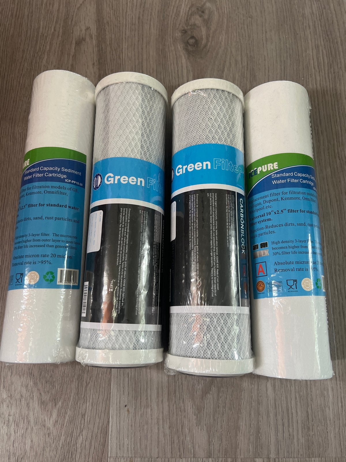 Nieuwe waterfilterpatronen - set van 4, Ophalen, Nieuw