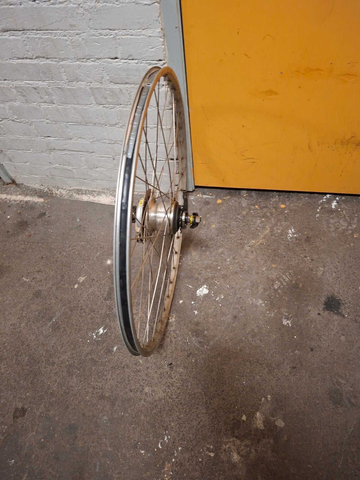 shimano nexus, Ophalen