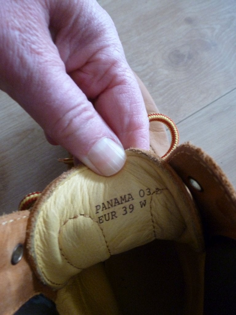 weg =weg ** PANAMA JACK  veterboots CAMEL 39 -GRATIS zend, Bruin, Verzenden, Wandelschoenen, Gedragen