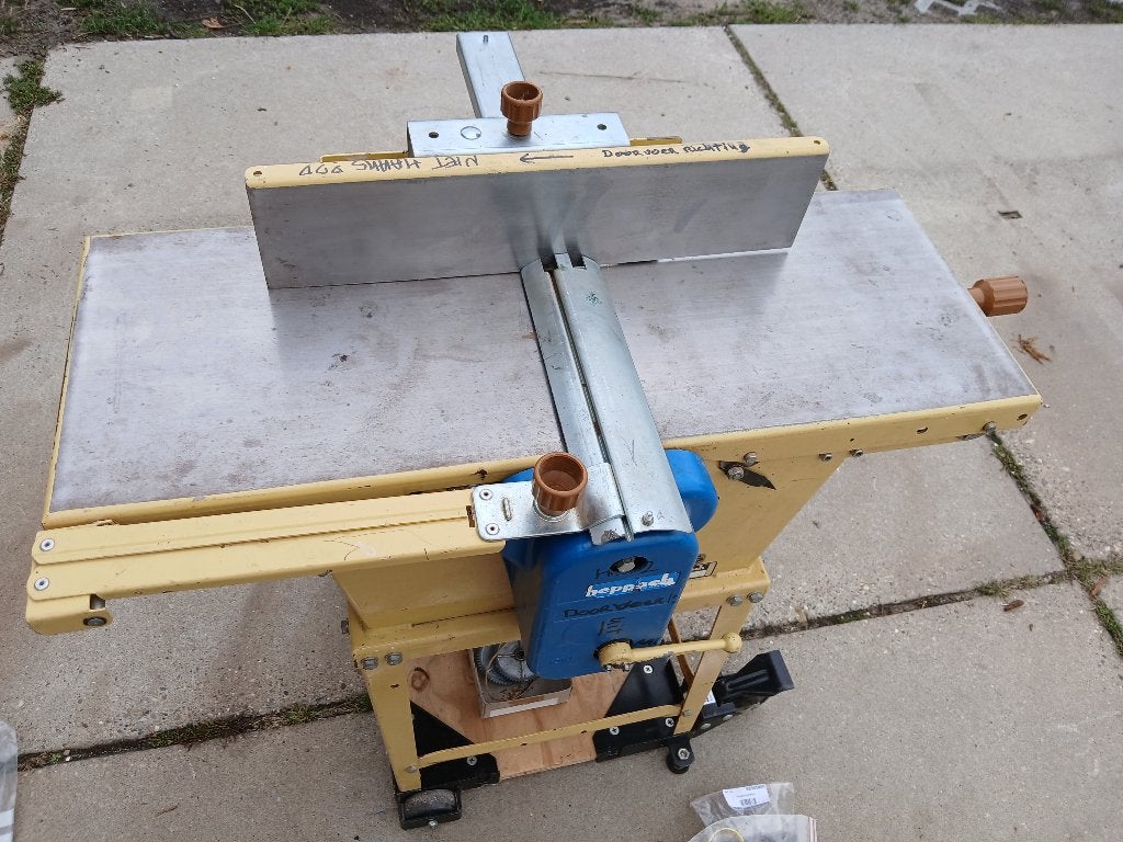 Scheppach HM 2 vlak/ vandikte bank 220 V, Ophalen, Gebruikt