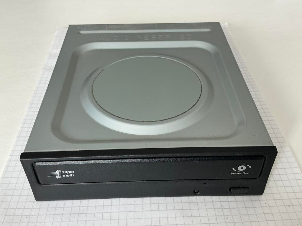 LG GH22NP20 DVD rewriter IDE (getest) zwart., Intern, Gebruikt, LG, Ophalen of Verzenden