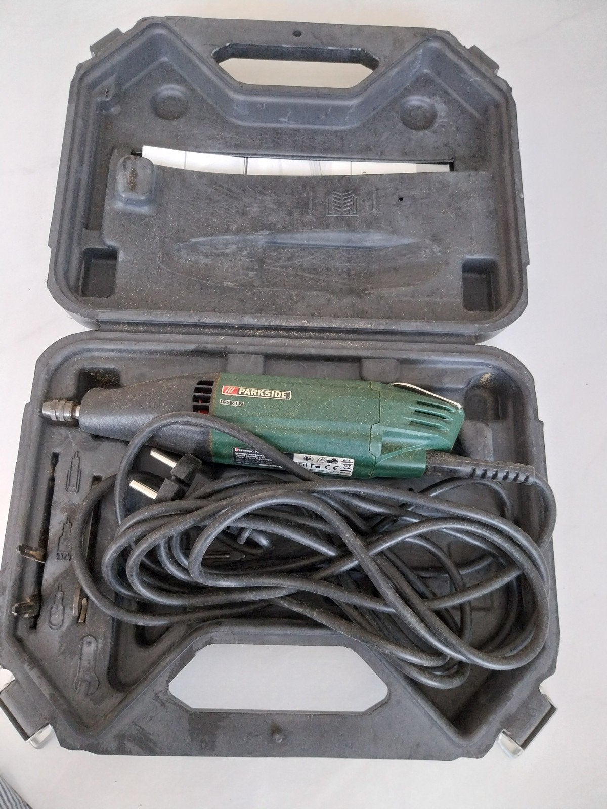 Parkside Multitool in Koffer - Gebruikt, Ophalen of Verzenden, Gebruikt