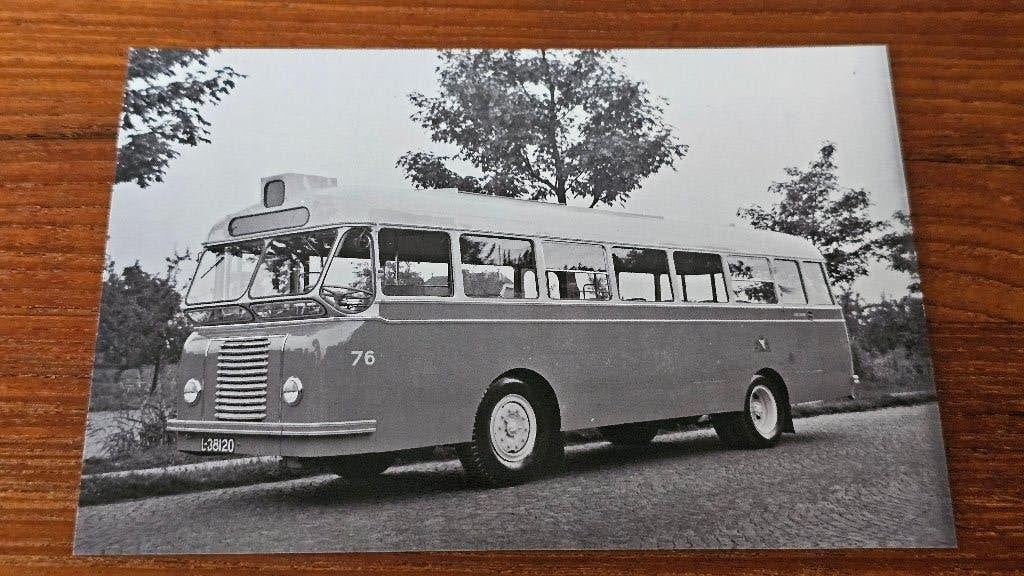 Foto BUS GEVU GEBRU GVU Utrecht 76, Verzenden, Gebruikt, Bus of Metro, Overige typen