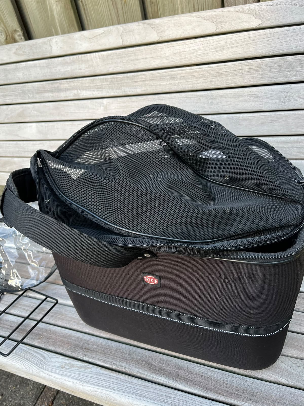 Fietsmand katten, Ophalen, Gebruikt