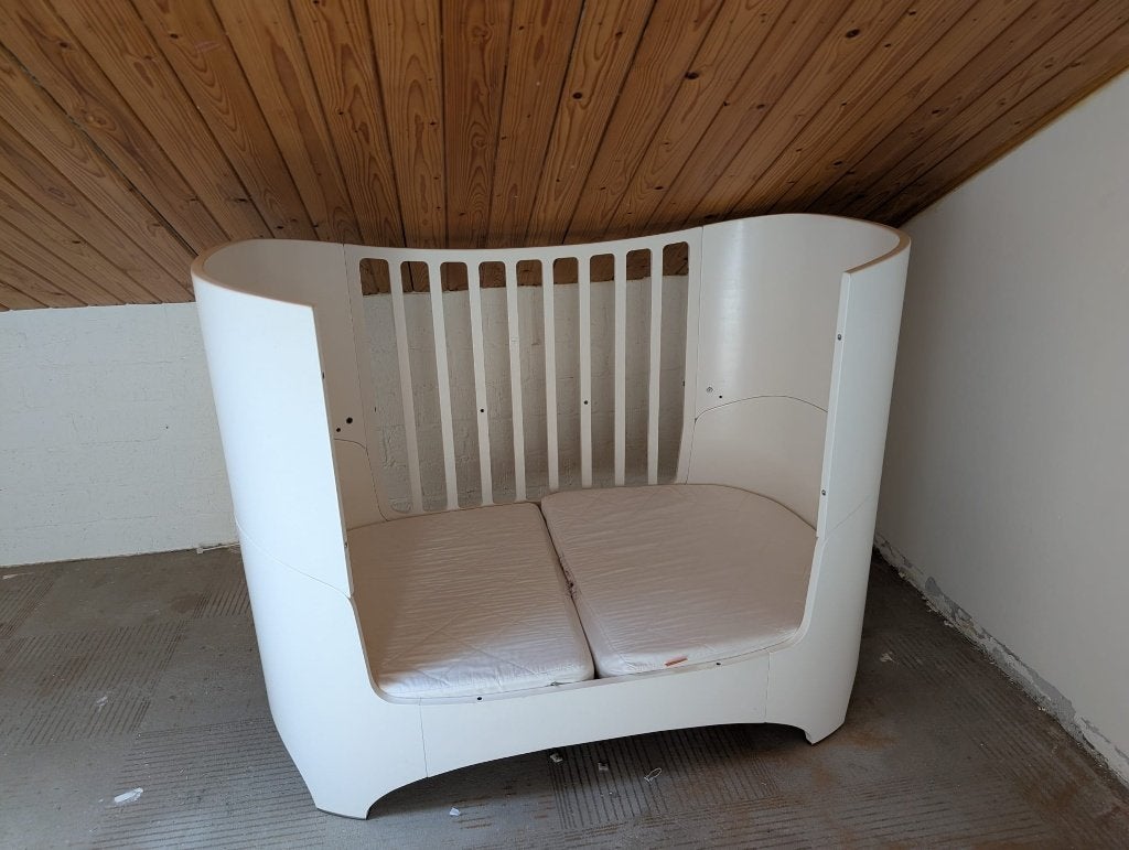 Leander meegroeibed inclusief Junior uitbreidingsset, Kinderen en Baby's, Kinderkamer | Bedden, Gebruikt, 70 tot 85 cm, 180 cm of meer