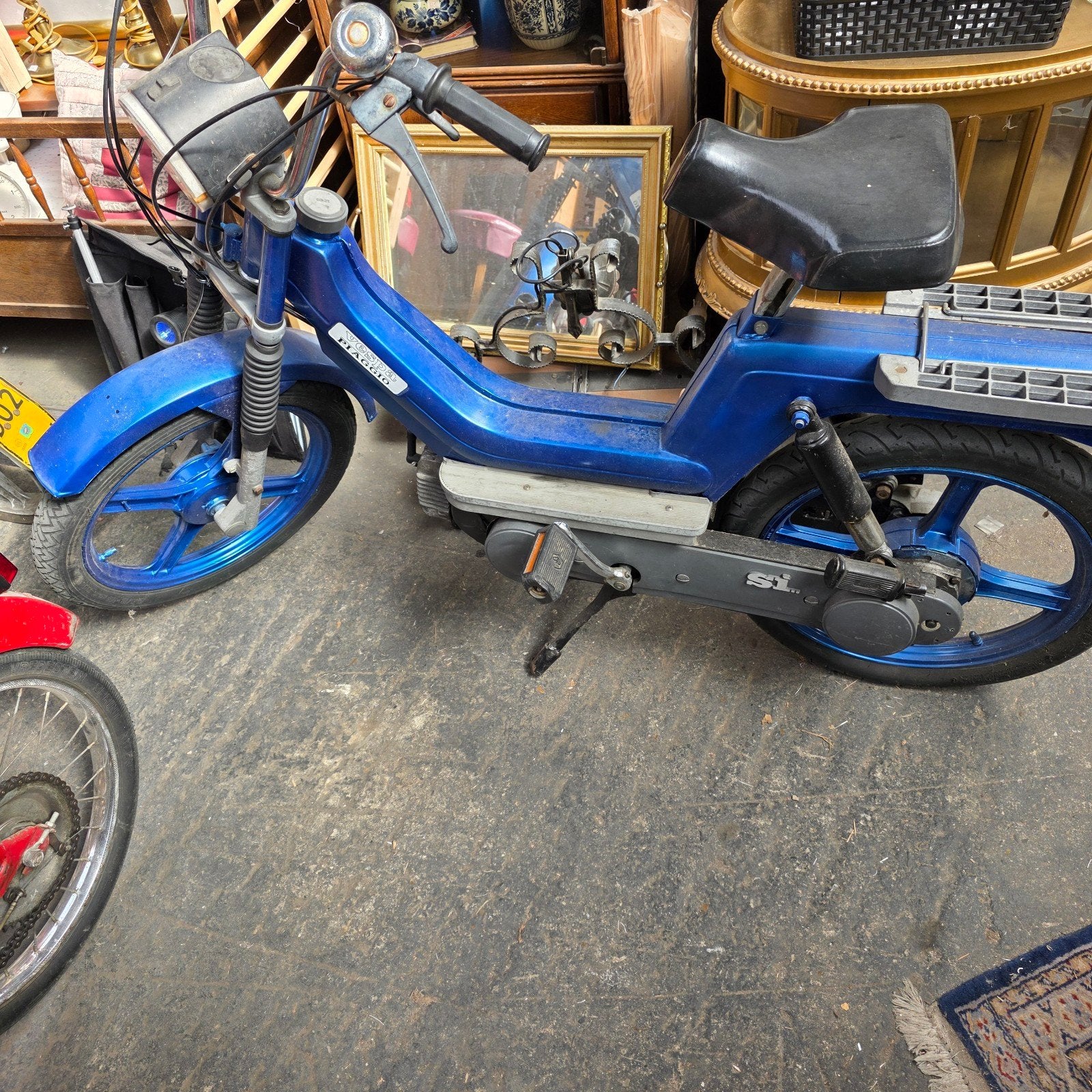 Vespa Piaggio SI op kenteken., Gebruikt, 55 cc, Ophalen, Overige merken