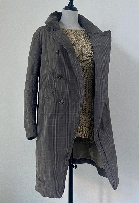 Marithe + François Girbaud (S) 36/ 38 twv 690,- jas, mantel, Kleding | Dames, Jassen | Winter, Girbaud, Ophalen of Verzenden, Zo goed als nieuw