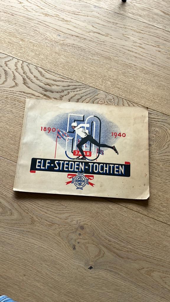 1890-1940. 50 jaar Elfstedentocht. Uitgave 1941., Boeken, Geschiedenis | Stad en Regio, Ophalen of Verzenden, Gelezen