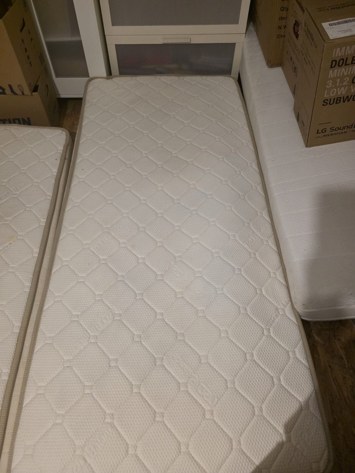 Matrassen, Ophalen of Verzenden, Zo goed als nieuw, Eenpersoons, 90 cm