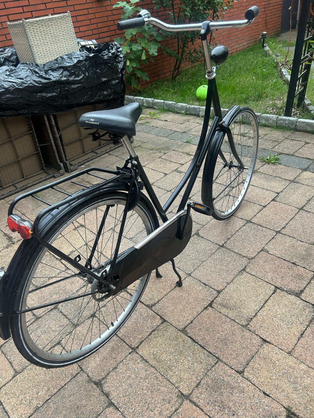 Mooie 28 inch omafiets in perfecte staat, Ophalen of Verzenden, Zo goed als nieuw, Terugtraprem