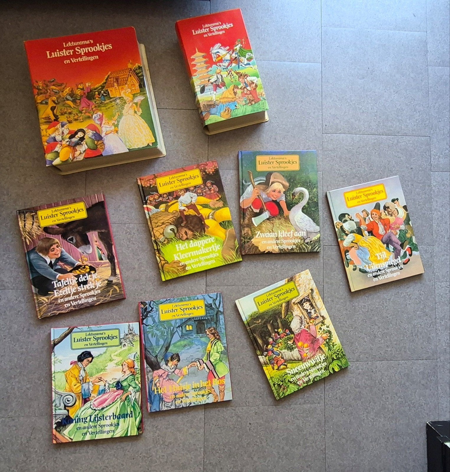 Luister Sprookjes en Vertellingen boeken en cassettes, Ophalen, Gelezen