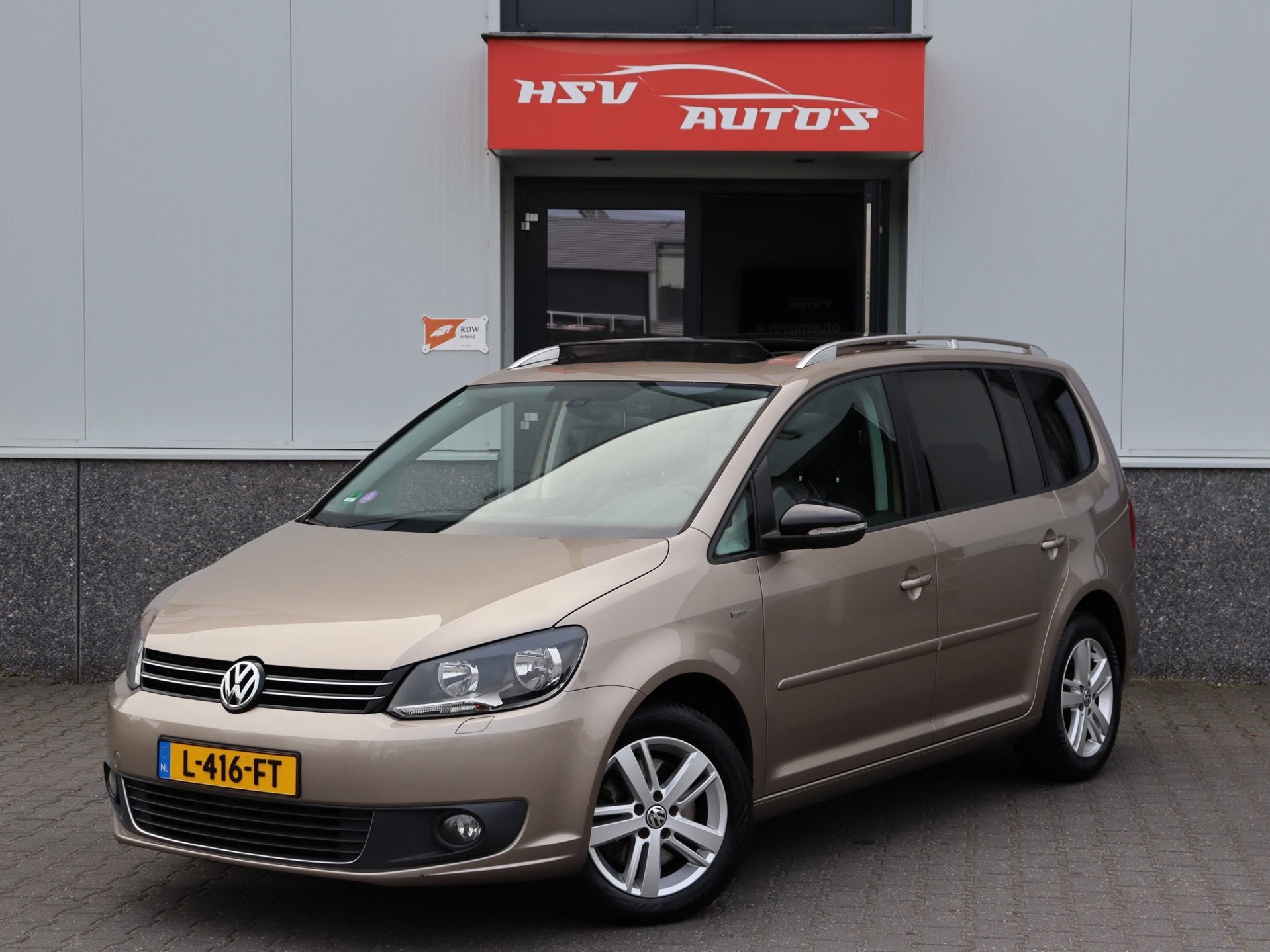 Volkswagen Touran 1.4 TSI Comfortline 7-pers pano navi, Auto's, Voorwielaandrijving, Euro 5, 15 km/l, Gebruikt