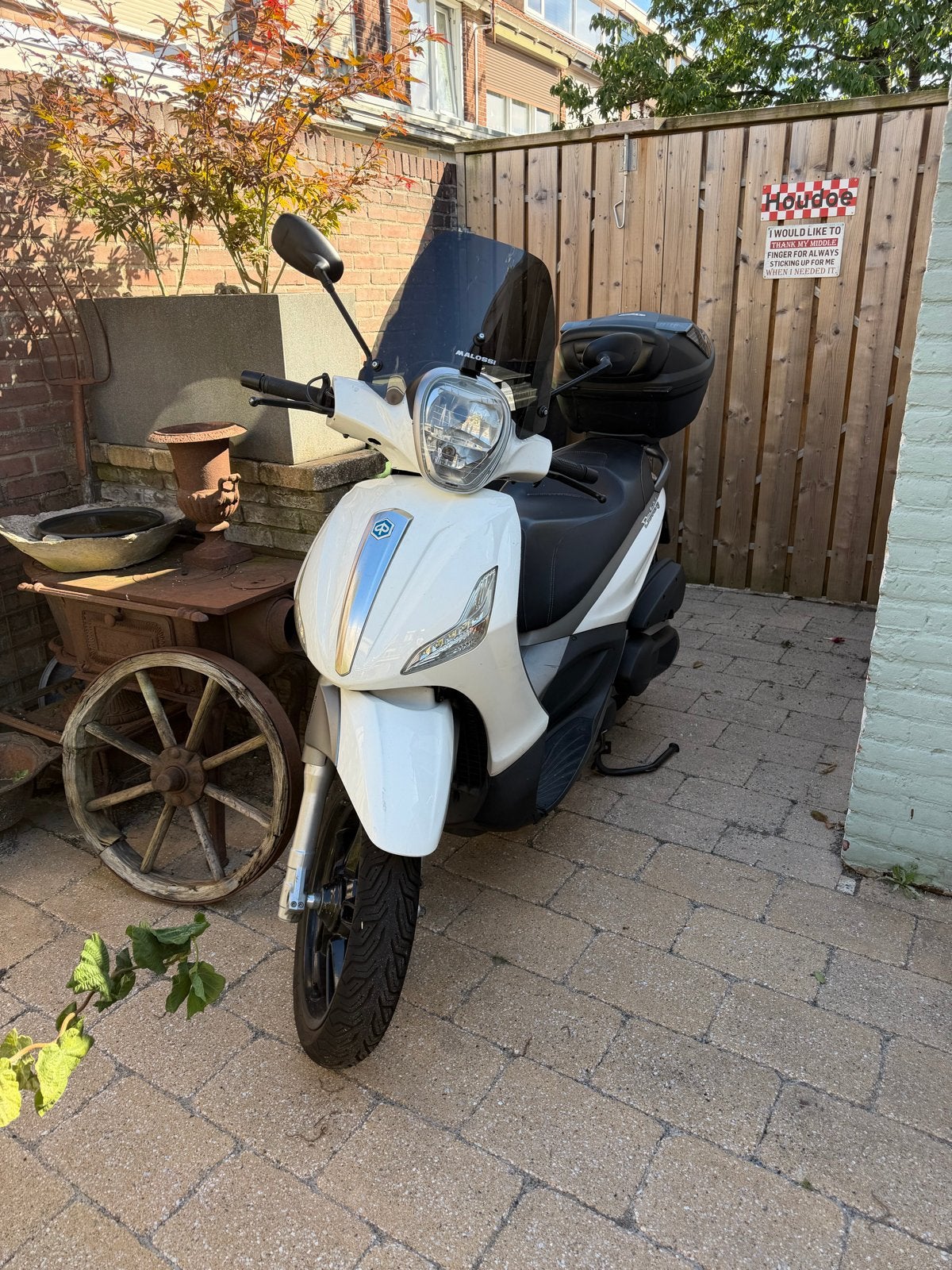 Piaggio Beverly 350 2012 - Voorrem defect, inclusief hoes, Ophalen, Gebruikt, Overige typen, Piaggio