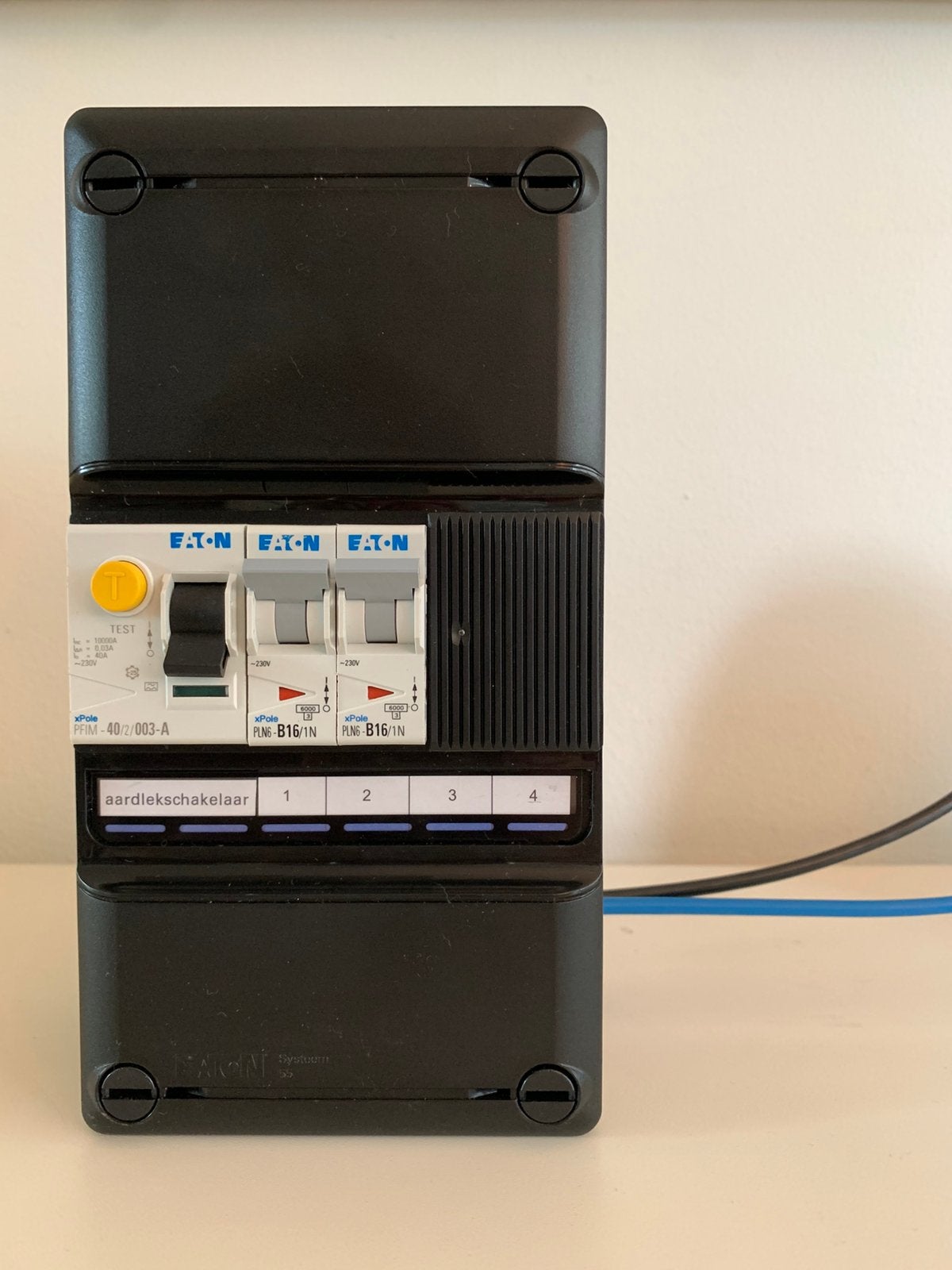 Eaton system 55 uitbreidingskast, Ophalen of Verzenden, Zo goed als nieuw, Groepenkast