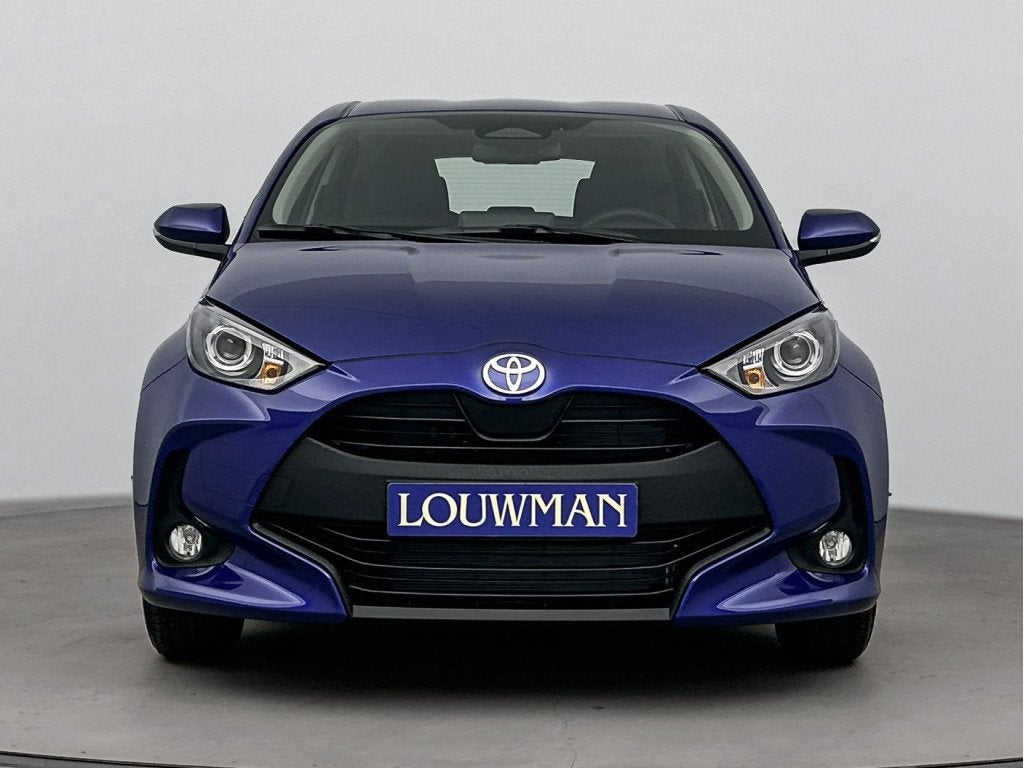 Toyota Yaris 1.5 Hybrid 115 Active Nu met € 3600,-Voorraad, 12 maanden, Stof, Zwart, Blauw
