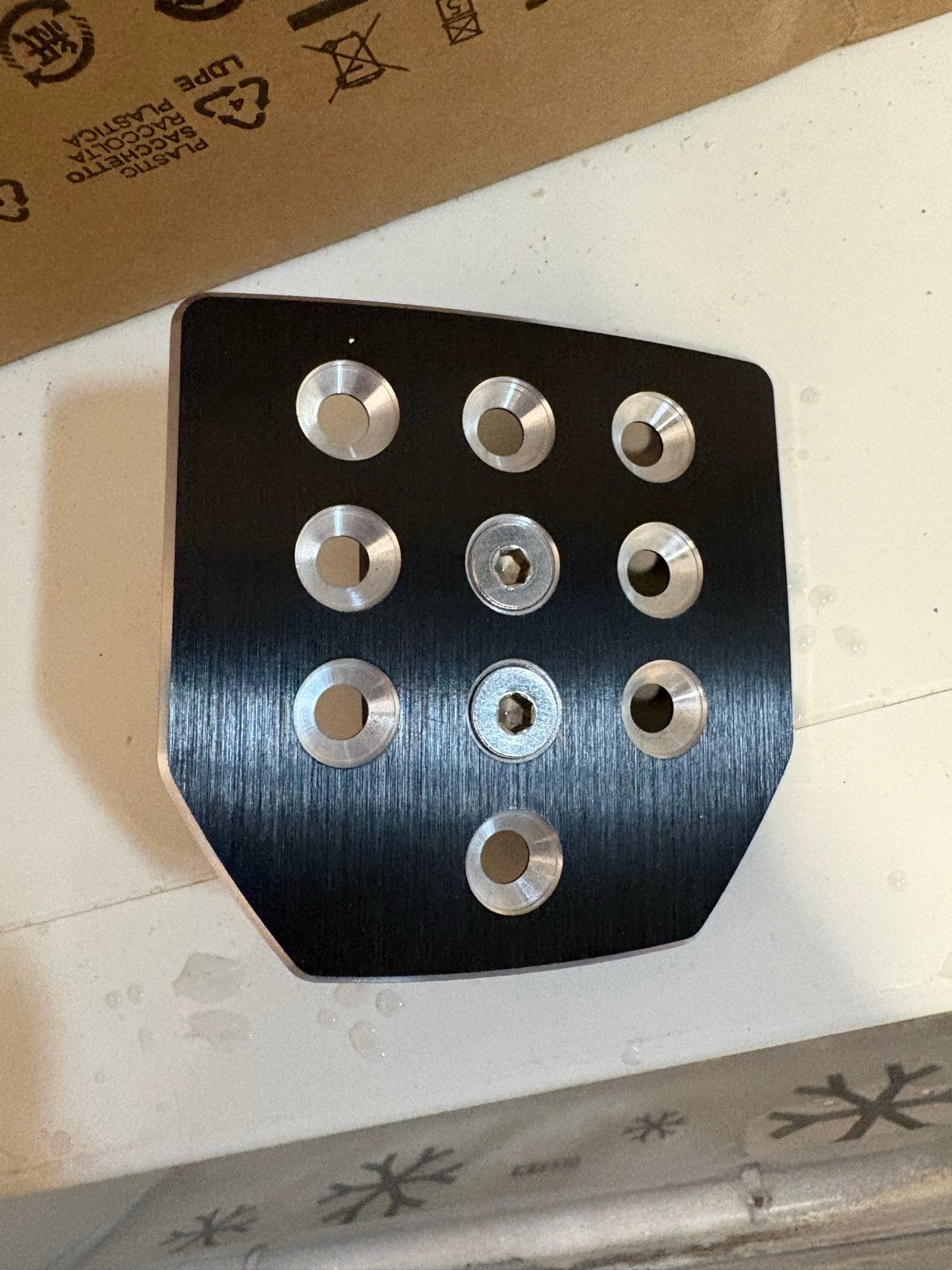 Koppelingspedaalplaat voor Fanatec V3 pedalen, Ophalen of Verzenden, Zo goed als nieuw