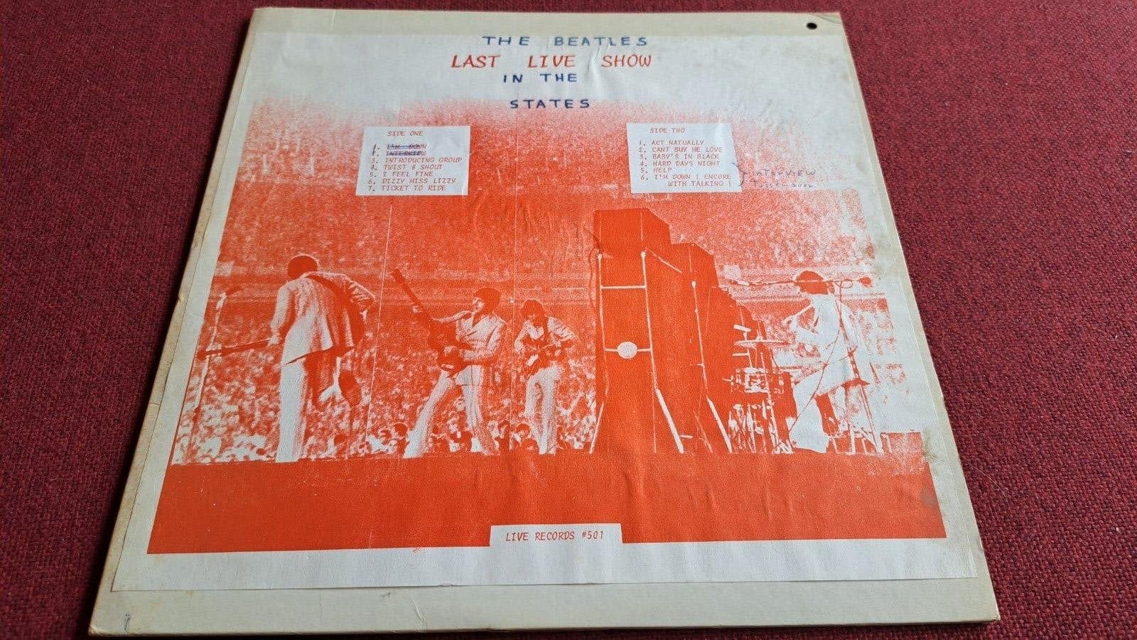 The Beatles Last live show in the States vinyl lp, Ophalen of Verzenden, LP