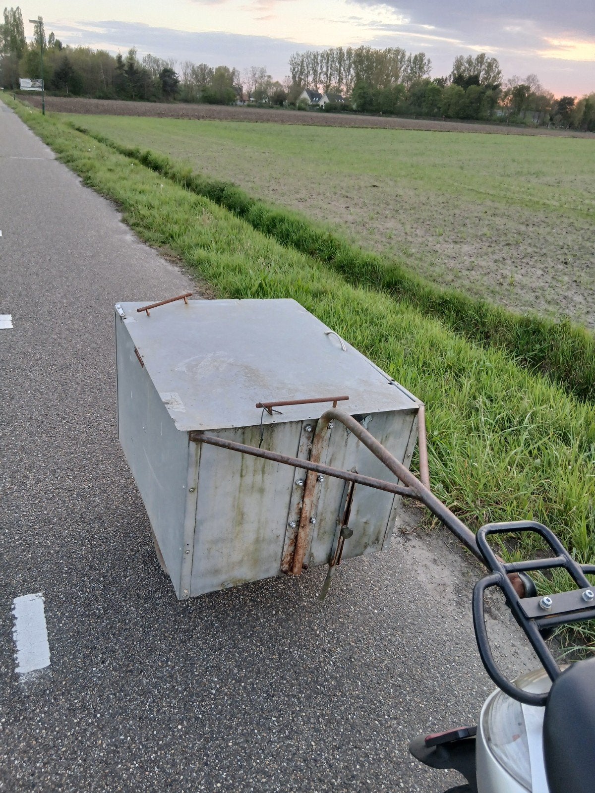 Viskar fietskar krantenkar, Ophalen of Verzenden, Kinderkar