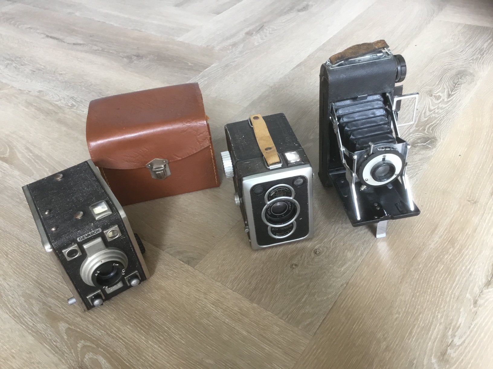 3 vintage fototoestellen, Audio, Tv en Foto, Fotocamera's Analoog, Ophalen of Verzenden, Compact, Overige Merken