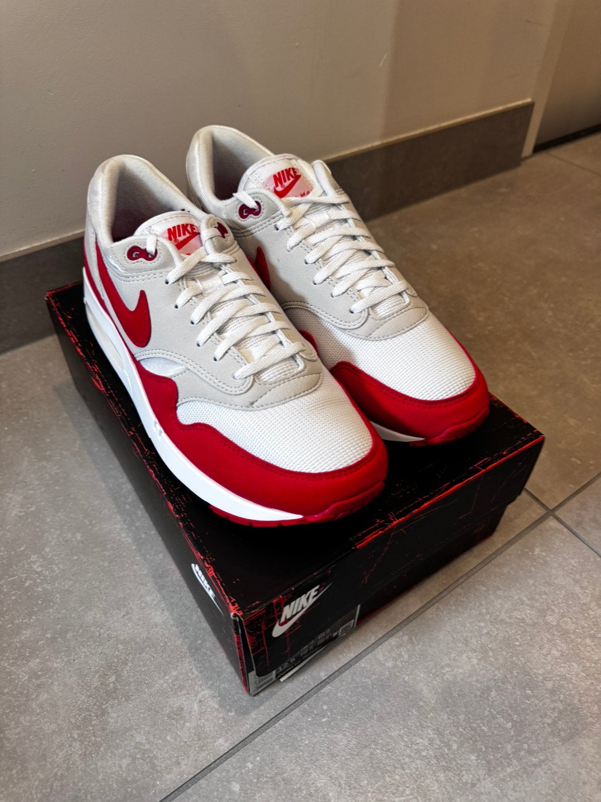 Nike Air max 1 86 og big bubble sport red 2022, Overige kleuren, Nieuw, Ophalen of Verzenden, Sneakers of Gympen