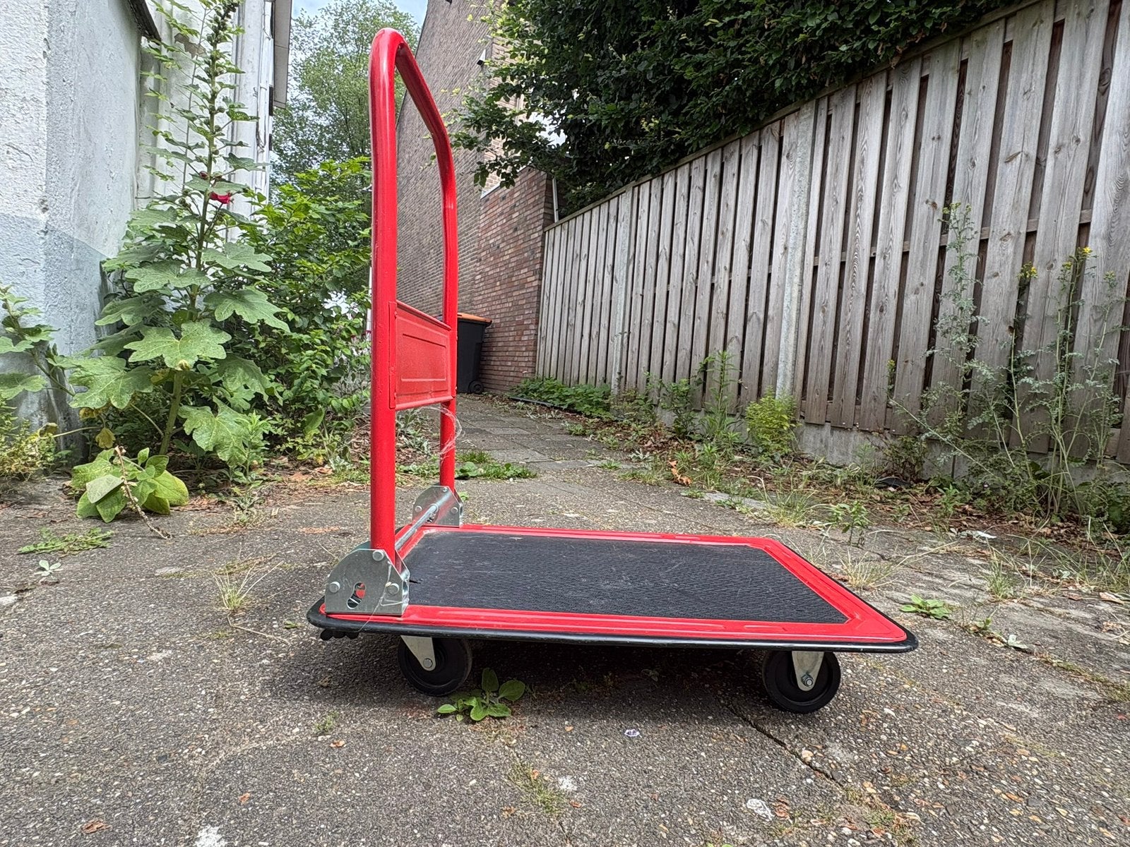 opklapbare platformwagen, Doe-het-zelf en Verbouw, Transportwagens, 100 liter of meer, Ophalen of Verzenden, Zo goed als nieuw