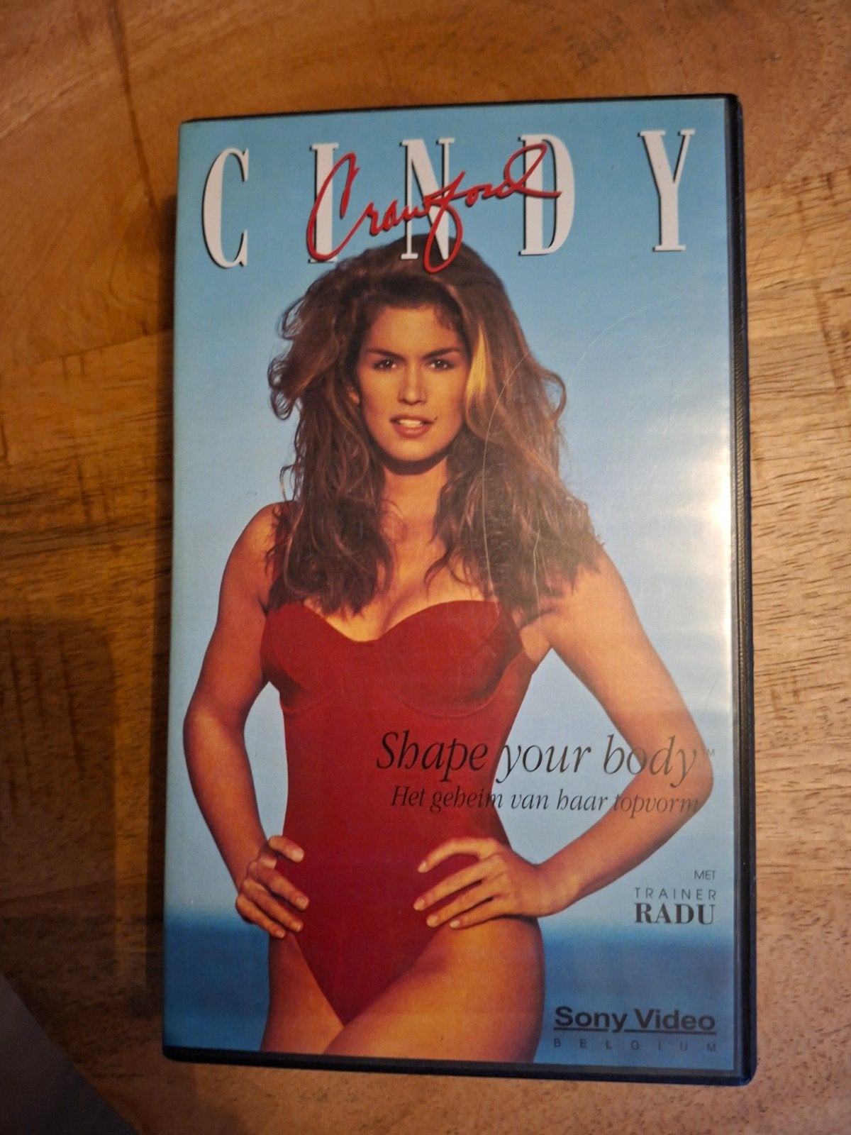 Cindy Crawford - Shape Your Body VHS, Alle leeftijden, Ophalen of Verzenden, Gebruikt, Engels