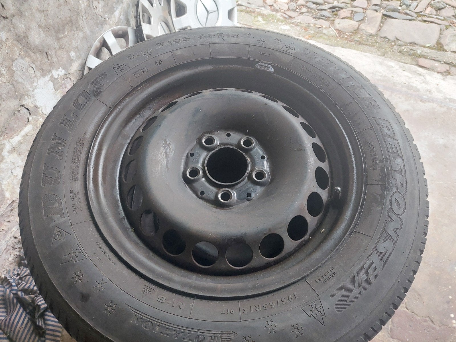 mercedes wielen  15 inch, Ophalen