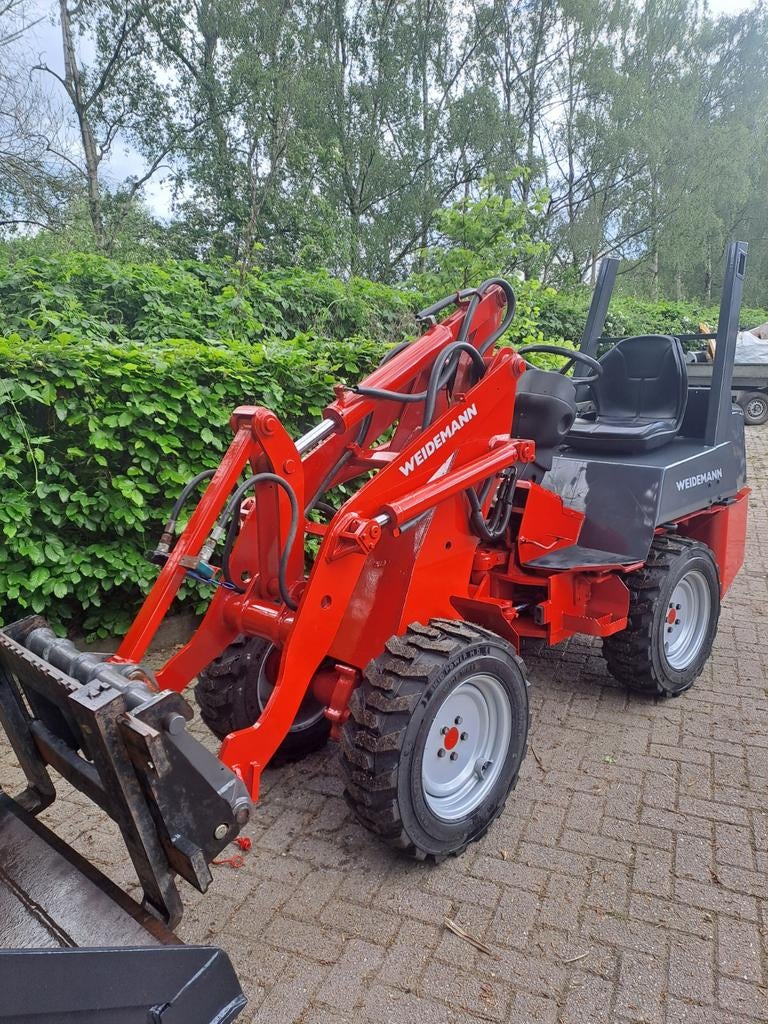 Zeer nette Weidemann 1240 shovel!, Ophalen
