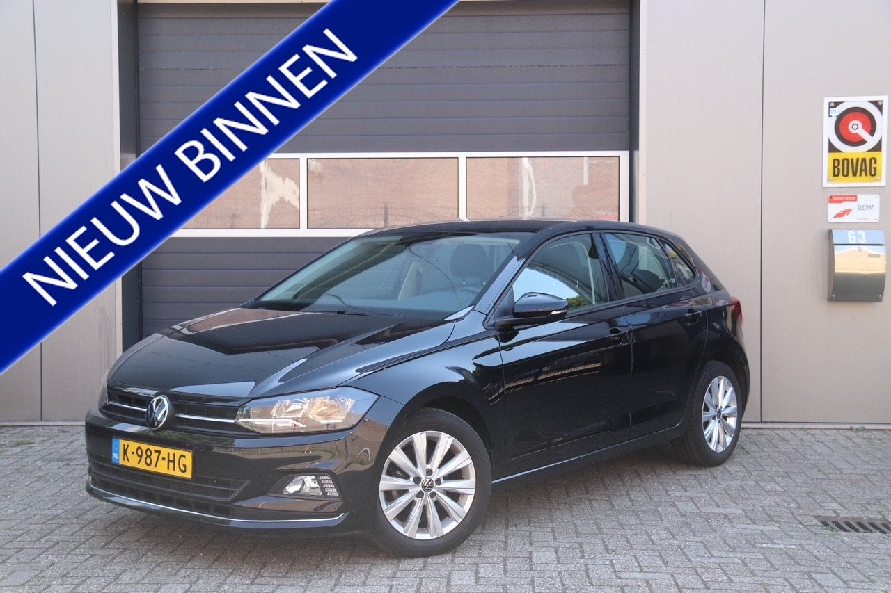 Volkswagen Polo 1.0 TSI Highline, Carplay, Cruise, Navi, Voorwielaandrijving, Gebruikt, 580 kg, Origineel Nederlands