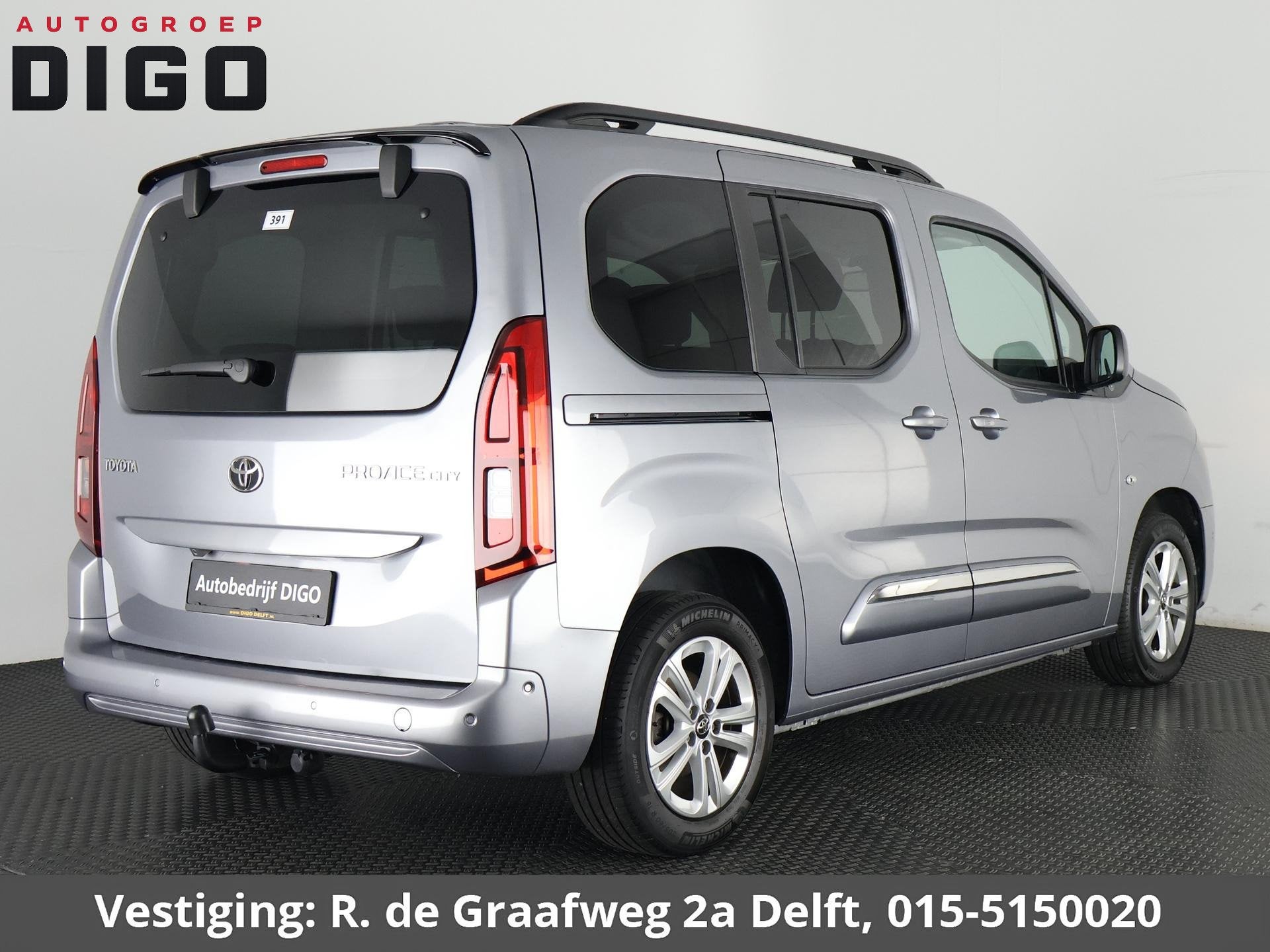 Toyota PROACE CITY Verso 1.2 Turbo Dynamic Automaat | Trekha, Auto's, Toyota, Gebruikt, Origineel Nederlands, Bedrijf, 3 cilinders