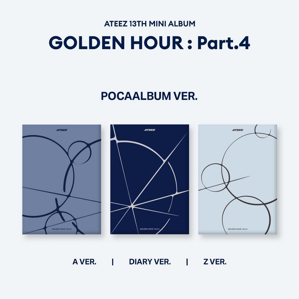 ateez ghpt4 poca albums, Verzenden, Nieuw in verpakking, Aziatisch