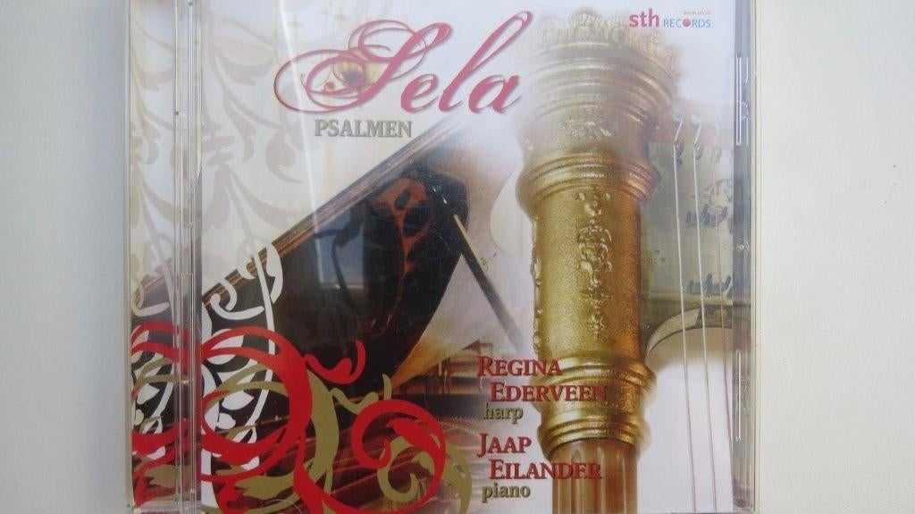 Cd piano en harp: Se;a, Psalmen, Jaap Eilander en Regina, Ophalen of Verzenden, Zo goed als nieuw, Gospel