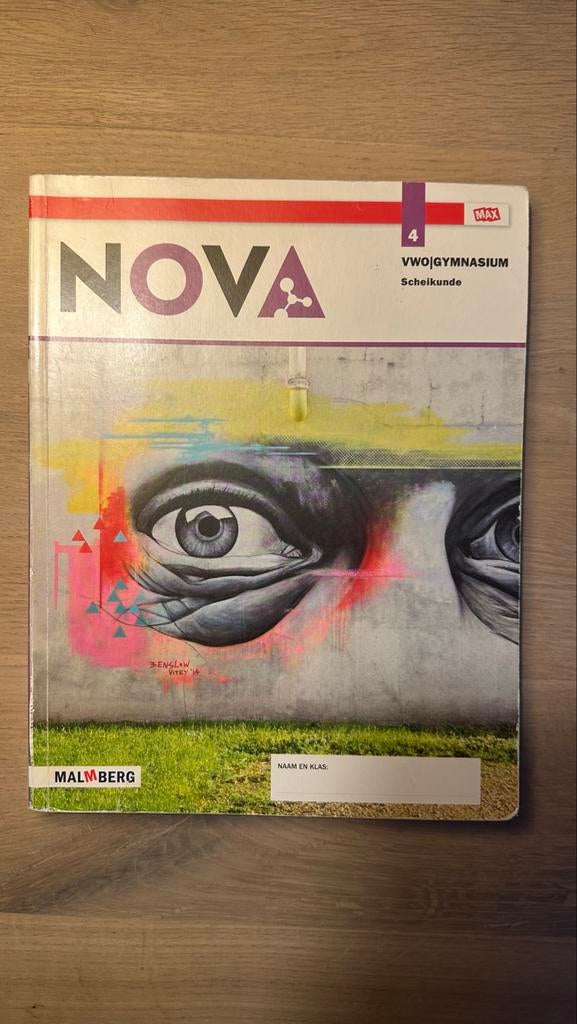 NOVA scheikunde boek 4 VWO (2019), Ophalen of Verzenden, Zo goed als nieuw, VWO, Scheikunde