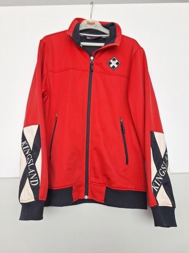 Kingsland softshell jas jack rood zgan, Dieren en Toebehoren, Paardrijkleding, Ophalen of Verzenden, Zo goed als nieuw, Dames