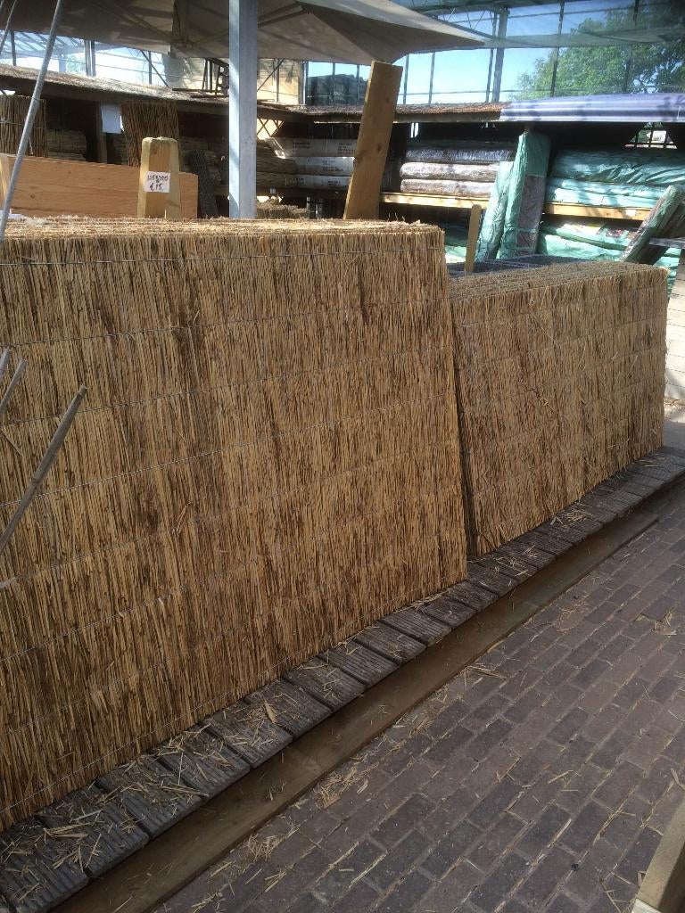 Rietmatten of riet op rol uit voorraad leverbaar!, Ophalen, Overige materialen, 100 tot 150 cm, Nieuw