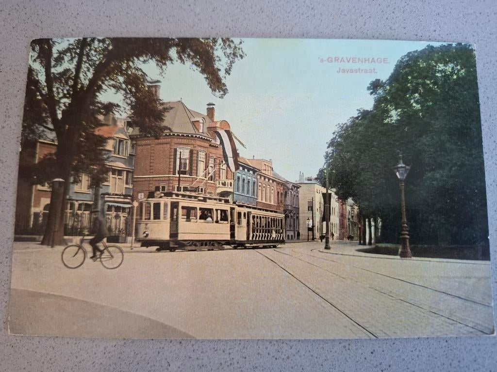 Oude Ansichtkaart Den Haag Javastraat 1917, Ophalen of Verzenden, Voor 1920, Gelopen, Zuid-Holland