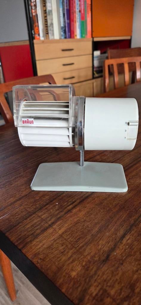 Braun Multiwind ventilator Reinhold Weiss klassieker, Ophalen of Verzenden