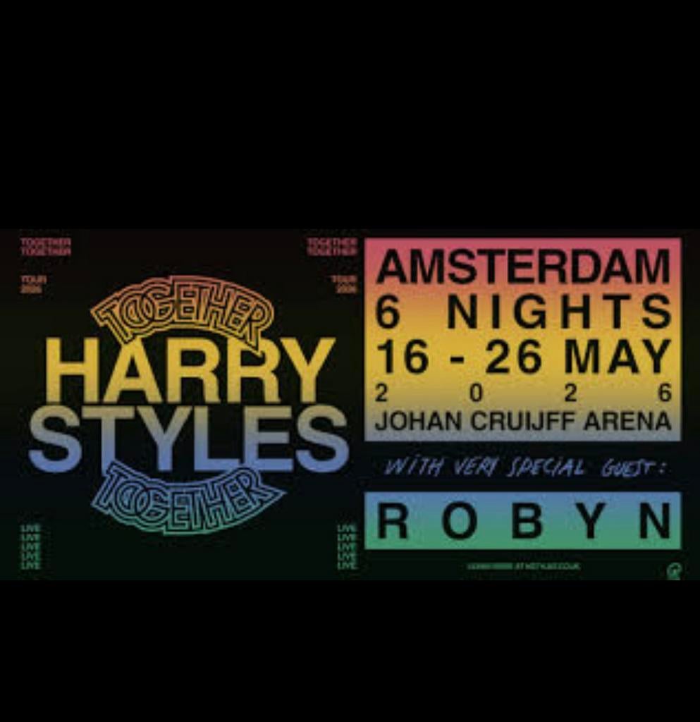 harry styles tickets 20 mei, Tickets en Kaartjes, Drie personen of meer, Mei