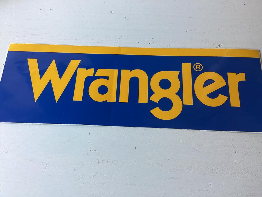 Sticker Wrangler, Verzenden, Zo goed als nieuw, Merk